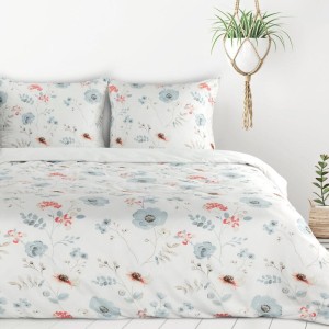 Eurofirany POŚCIEL D91 INES 140 X 200 CM BIAŁY