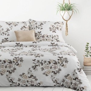 Eurofirany POŚCIEL D91 INGA 140 X 200 CM BIAŁY