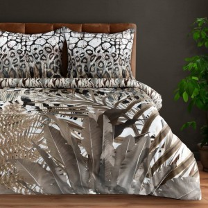 Eurofirany POŚCIEL EVA 14 220 X 200 CM BRĄZOWY