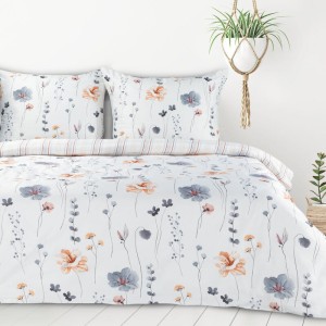 Eurofirany POŚCIEL D91 LEA 10 140 X 200 CM BIAŁY