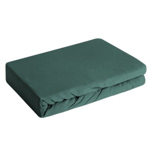 Eurofirany PRZEŚCIERADŁO JERSEY3 240 X 220 X 30 CM CIEMNOZIELONY