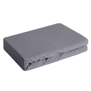 Eurofirany PRZEŚCIERADŁO JERSEY3 120 X 200 X 25 CM CIEMNOSTALOWY