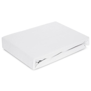 Eurofirany PRZEŚCIERADŁO Z GUMKĄ JERS4 160 X 200 X 30 CM BIAŁY