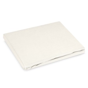 Eurofirany PRZEŚCIERADŁO Z GUMKĄ BASIC 100 X 200 X 30 CM KREMOWY