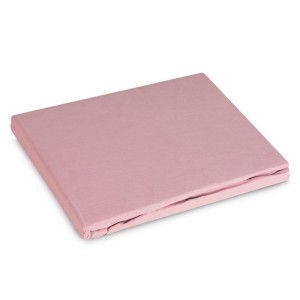 Eurofirany PRZEŚCIERADŁO Z GUMKĄ BASIC 220 X 200 X 30 CM PUDROWY RÓŻ