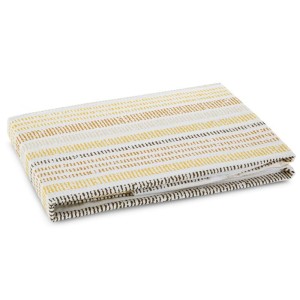 Eurofirany PRZEŚCIERADŁO Z GUMKĄ PRINT 2 180 X 200 X 30 CM MUSZTARDOWY