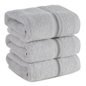 Eurofirany RĘCZNIK TRIS (02) 30 X 50 CM SREBRNY