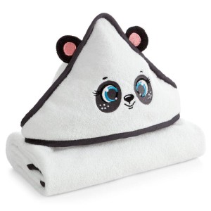 Eurofirany RĘCZNIK DZIECIĘCY BABY73 100 X 100 CM BIAŁY