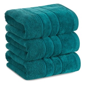Eurofirany RĘCZNIK SIBEL (07) 70 X 140 CM CIEMNOTURKUSOWY