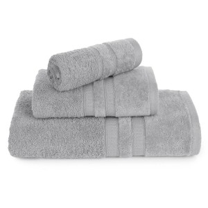 Eurofirany RĘCZNIK PORTO (04) 30 X 50 CM SREBRNY