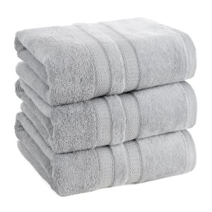 Eurofirany RĘCZNIK PORTO (04) 50 X 90 CM SREBRNY