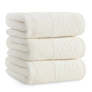 Eurofirany RĘCZNIK LOREN (01) 30 X 50 CM KREMOWY