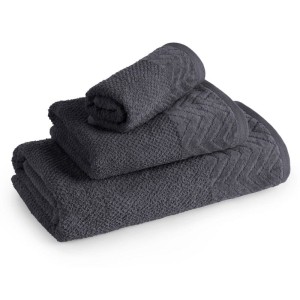 Eurofirany RĘCZNIK LOREN (11) 50 X 90 CM GRAFITOWY