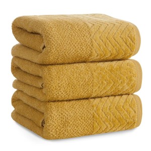 Eurofirany RĘCZNIK LOREN (07) 50 X 90 CM MUSZTARDOWY
