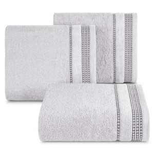 Eurofirany RĘCZNIK AMANDA (03) 50 X 90 CM SREBRNY