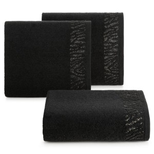 Eurofirany RĘCZNIK MARGO (09) 30 X 50 CM CZARNY