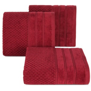 Eurofirany RĘCZNIK ADORE (10) 50 X 90 CM CZERWONY