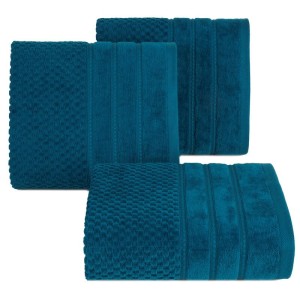 Eurofirany RĘCZNIK ADORE (11) 50 X 90 CM CIEMNONIEBIESKI