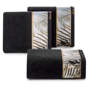 Eurofirany RĘCZNIK EVA 17 50 X 90 CM CZARNY