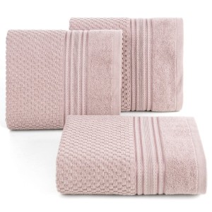 Eurofirany RĘCZNIK DAVOS (05) 30 X 50 CM PUDROWY