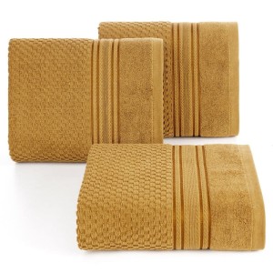 Eurofirany RĘCZNIK DAVOS (07) 50 X 90 CM MIODOWY