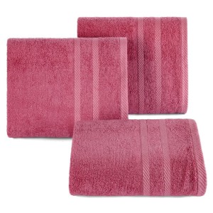 Eurofirany RĘCZNIK MILO (14) 50 X 90 CM CIEMNORÓŻOWY