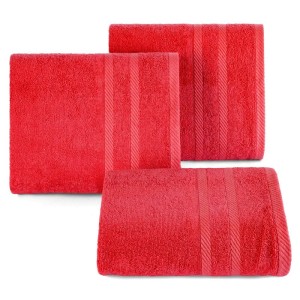 Eurofirany RĘCZNIK MILO (16) 30 X 50 CM CZERWONY
