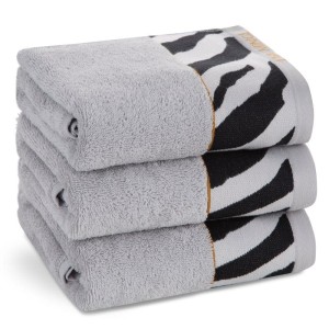 Eurofirany RĘCZNIK EVA 22 50 X 90 CM SREBRNY