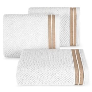 Eurofirany RĘCZNIK MADLEN (01) 50 X 90 CM BIAŁY