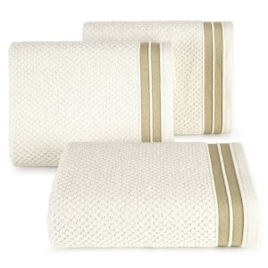 Eurofirany RĘCZNIK MADLEN (02) 30 X 50 CM KREMOWY