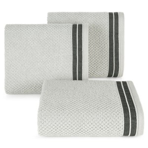 Eurofirany RĘCZNIK MADLEN (04) 30 X 50 CM JASNOSREBRNY