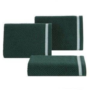 Eurofirany RĘCZNIK MADLEN (07) 30 X 50 CM CIEMNOZIELONY