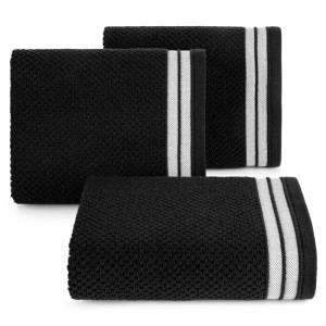 Eurofirany RĘCZNIK MADLEN (09) 50 X 90 CM CZARNY