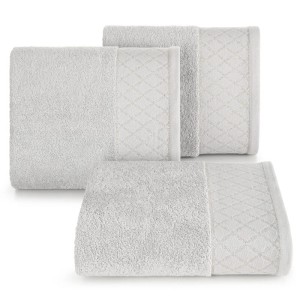 Eurofirany RĘCZNIK LAYLA (04) 30 X 50 CM SREBRNY