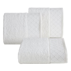 Eurofirany RĘCZNIK MARTHA (01) 50 X 90 CM BIAŁY