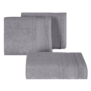 Eurofirany RĘCZNIK APRIL (04) 50 X 90 CM SREBRNY