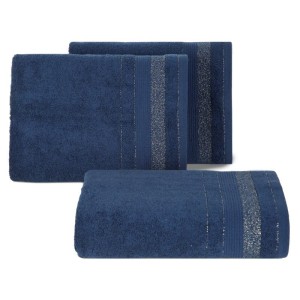 Eurofirany RĘCZNIK APRIL (10) 50 X 90 CM GRANATOWY