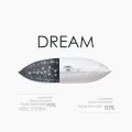 AMZ DREAM poduszka puch 90% 3-komorowa