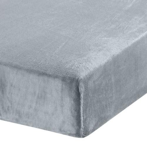 Eurofirany PRZEŚCIERADŁO FLANO 180 X 200 X 30 CM SREBRNY