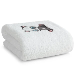 Eurofirany RĘCZNIK DZIECIĘCY BABY73 50 X 90 CM BIAŁY