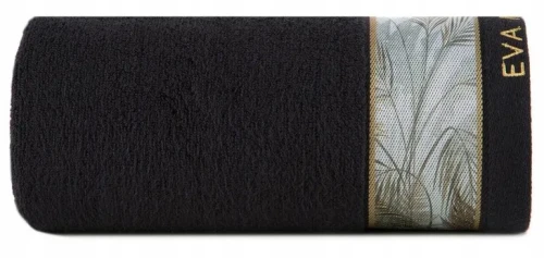Eurofirany RĘCZNIK EVA 17 30 X 50 CM CZARNY
