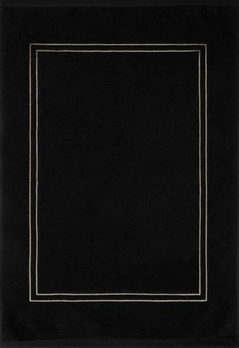 Eurofirany DYWANIK ŁAZIENKOWY OLIVIA (05) 50 X 70 CM CZARNY