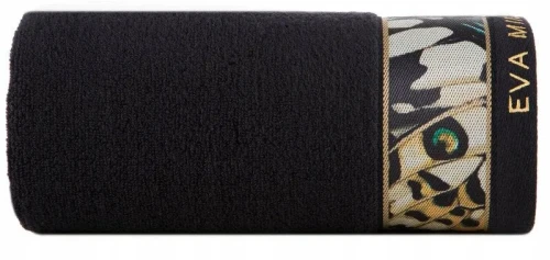 Eurofirany RĘCZNIK EVA 15 30 X 50 CM CZARNY