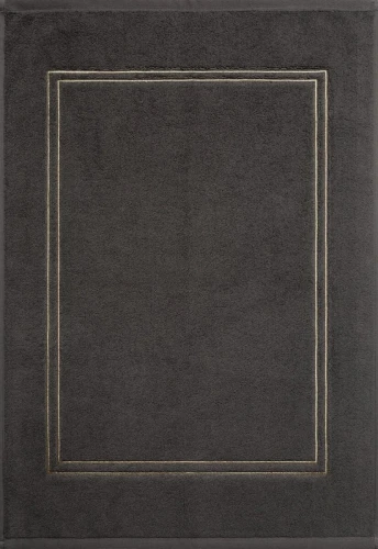 Eurofirany DYWANIK ŁAZIENKOWY OLIVIA (03) 50 X 70 CM STALOWY