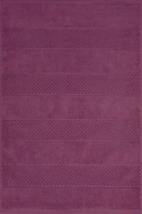 Eurofirany DYWANIK ŁAZIENKOWY JESSI (09) 60 X 90 CM AMARANTOWY