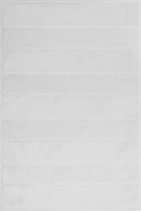 Eurofirany DYWANIK ŁAZIENKOWY JESSI (01) 60 X 90 CM BIAŁY