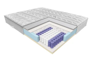 OUTLET - Janpol Materac Enyo Kieszeniowo Piankowy 160x200 Silver Care 3D