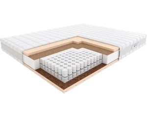 OUTLET - HILDING Materac PASODOBLE Kieszeniowy 90x200 Tencel
