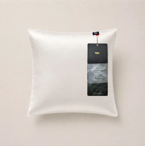 AMZ Poduszka Puchowa 100% w Poszyciu Jedwabnym SILK DOWN Firm 70x80
