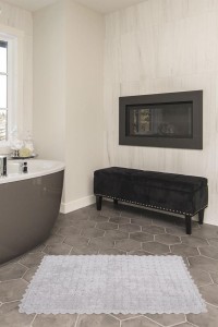 Irya Tekstil Dywaniki łazienkowe kpl.2 cz 55x85 35x55 GARNET GRI